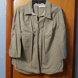 Olive blouse